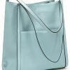 Satchel Handbags | Kattee Kattee Women Shoulder Bag Genuine Leather Totes Purses And Handbags Medium Size