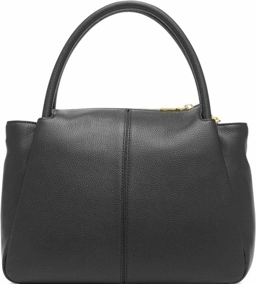 Satchel Handbags | DKNY Dkny Sabina Top Handel Satchel, Black/Gold