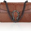 Satchel Handbags | Aiqudou Aiqudou Crossbody Bag And Satchel Purse For Women - Fashion Snake Print Chain Purse Luxury Pu Leather Handbag