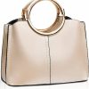 Satchel Handbags | NICOLE & DORIS Nicole & Doris Womans Handbags Small Crossbody Bag Top-Handle Bags Pu Leather Shoulder Bag Bowler Bag Ladies Messenger Bags