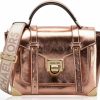 Satchel Handbags | Michael Kors Michael Kors Manhattan Medium Leather Satchel, Metallic Mocha