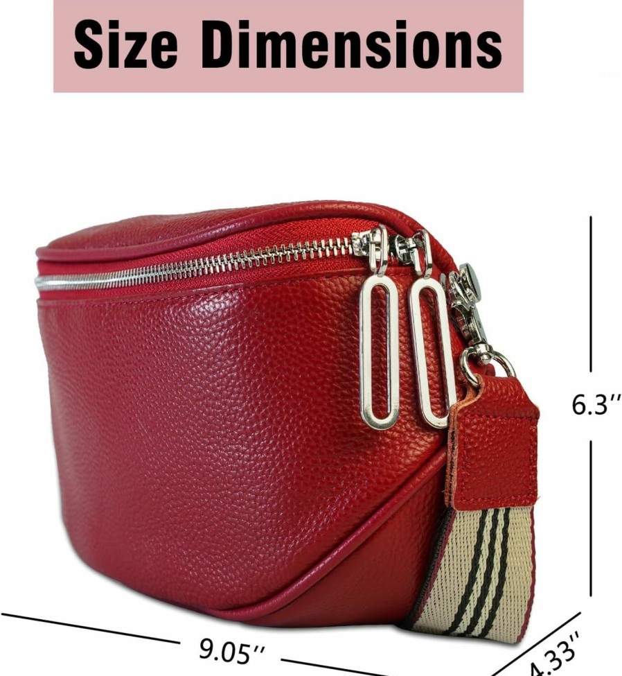 Satchel Handbags | ZOSIVEB Zosiveb Genuine Leather Women'S Crossbody Shoulder Sling Bags/Satchel Bag/Cowhide Saddle Bag/Chest Bag/Shoulder Messenger Bag