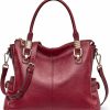 Satchel Handbags | Kattee Kattee Soft Women Genuine Leather Purses And Handbags Satchel Tote Shoulder Bag