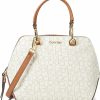 Satchel Handbags | Calvin Klein Calvin Klein Lucy Satchel Vanilla/Khaki/Caramel Processing Processing