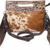 Satchel Handbags | Merbaa Merbaa Women Natural Cowhide Leather Crossbody Sling Bag With Adjustable Detachable Strap | Shoulder Bag | Handbag