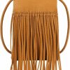 Satchel Handbags | Hyuyikuwol Hyuyikuwol Fringe Crossbody Bag Small Wallet Phone Bag Faux Soft Leather Shoulder Purse Satchel Sling Bag