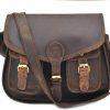 Satchel Handbags | cuero Leather Purse Satchel Chic Urban Modern Ladies Crossbody Bags Fit For 14-Inch Devices Women Shoulder Bags Artisan Crafted Leather Tote Travel Purse For Women Tan Brown Carrier Bag Gift For Her Cureo