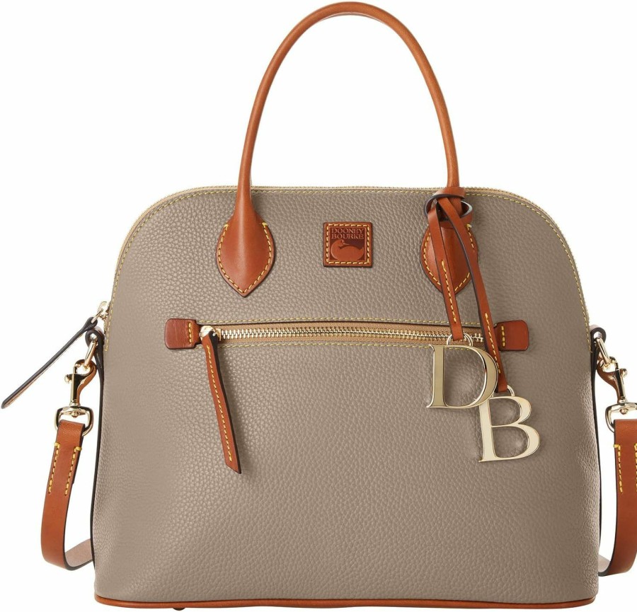 Satchel Handbags | Dooney & Bourke Dooney & Bourke Handbag, Pebble Grain Large Domed Satchel