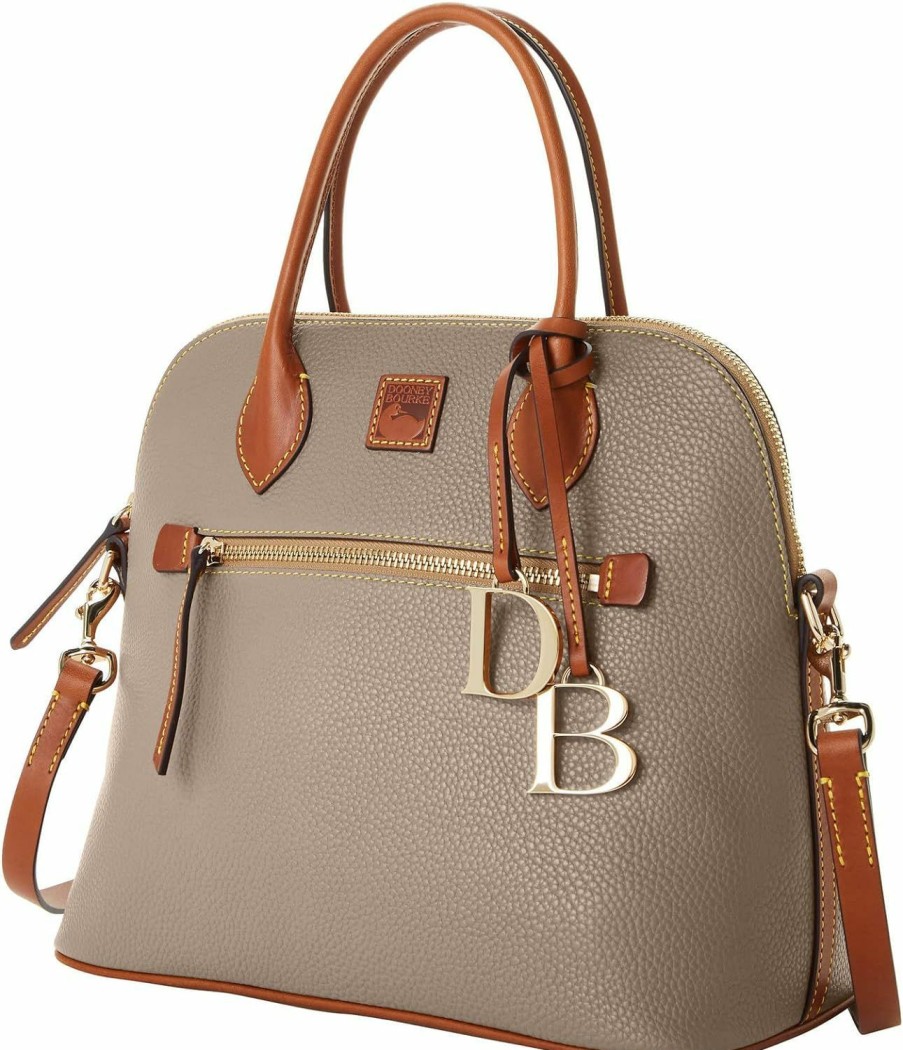 Satchel Handbags | Dooney & Bourke Dooney & Bourke Handbag, Pebble Grain Large Domed Satchel