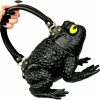 Satchel Handbags | Windy Willow Black Toad Bag Purse Satchel Handbag Witch Frog Cottagecore Goblincore Dark Gothic Aesthetic