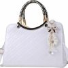 Satchel Handbags | Qiayime Qiayime Shiny Patent Leather For Women Purses And Handbags Fashion Ladies Top Handle Satchel Shoulder Tote Crossbody Bag