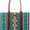 Satchel Handbags | Montana West Wrangler Tote Bag For Women Aztec Top Handle Satchel Purse Boho Shoulder Handbags