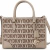 Satchel Handbags | DKNY Dkny Perri Box Satchel, Chino Logo/Truffle