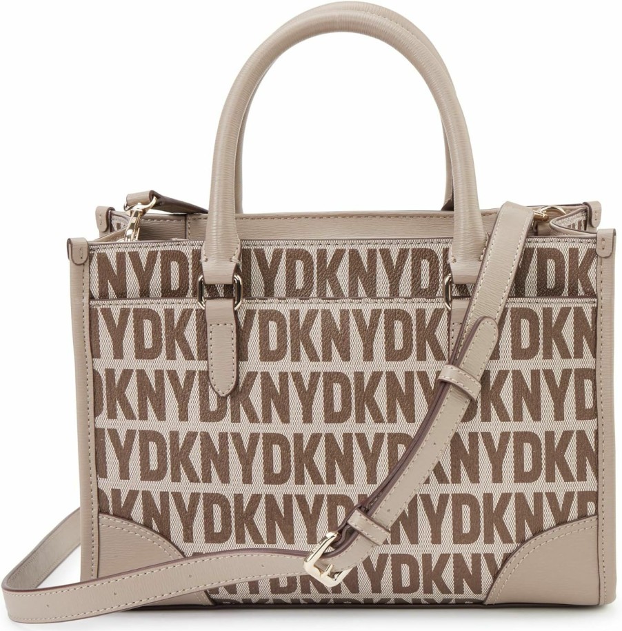 Satchel Handbags | DKNY Dkny Perri Box Satchel, Chino Logo/Truffle