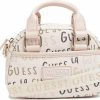 Satchel Handbags | GUESS Guess Mini Faux-Leather Logo Satchel