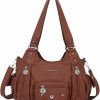 Satchel Handbags | Angel Barcelo Angel Barcelo Womens Purses And Handbags Pu Leather Shoulder Bag Fashion Hobo Bags For Girls