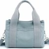 Satchel Handbags | XLXLbb Crossbody Bags For Women Canvas Tote Bag Zipper Organizer Pockets