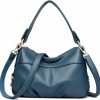 Satchel Handbags | leznazik Leznazik Women Retro Soft Leather Handbag Tote Purse Top Handle Satchel Shoulder Bag…