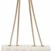 Satchel Handbags | Vaeltaja Vaeltaja Women'S Small Purses And Handbags Ladies Fashion Top Handle Chain Tweed Satchel Shoulder Bag Evening Bag Crossbody