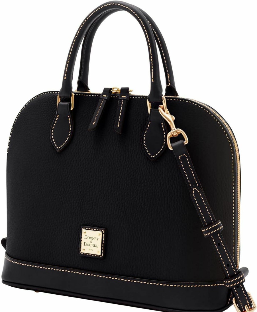 Satchel Handbags | Dooney & Bourke Dooney & Bourke Handbag, Pebble Grain Zip Zip Satchel