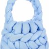 Satchel Handbags | OSOPLAY Opoplay Chunky Yarn Knit Bag Handwove Coarse Thick Cotton Bucket Bag