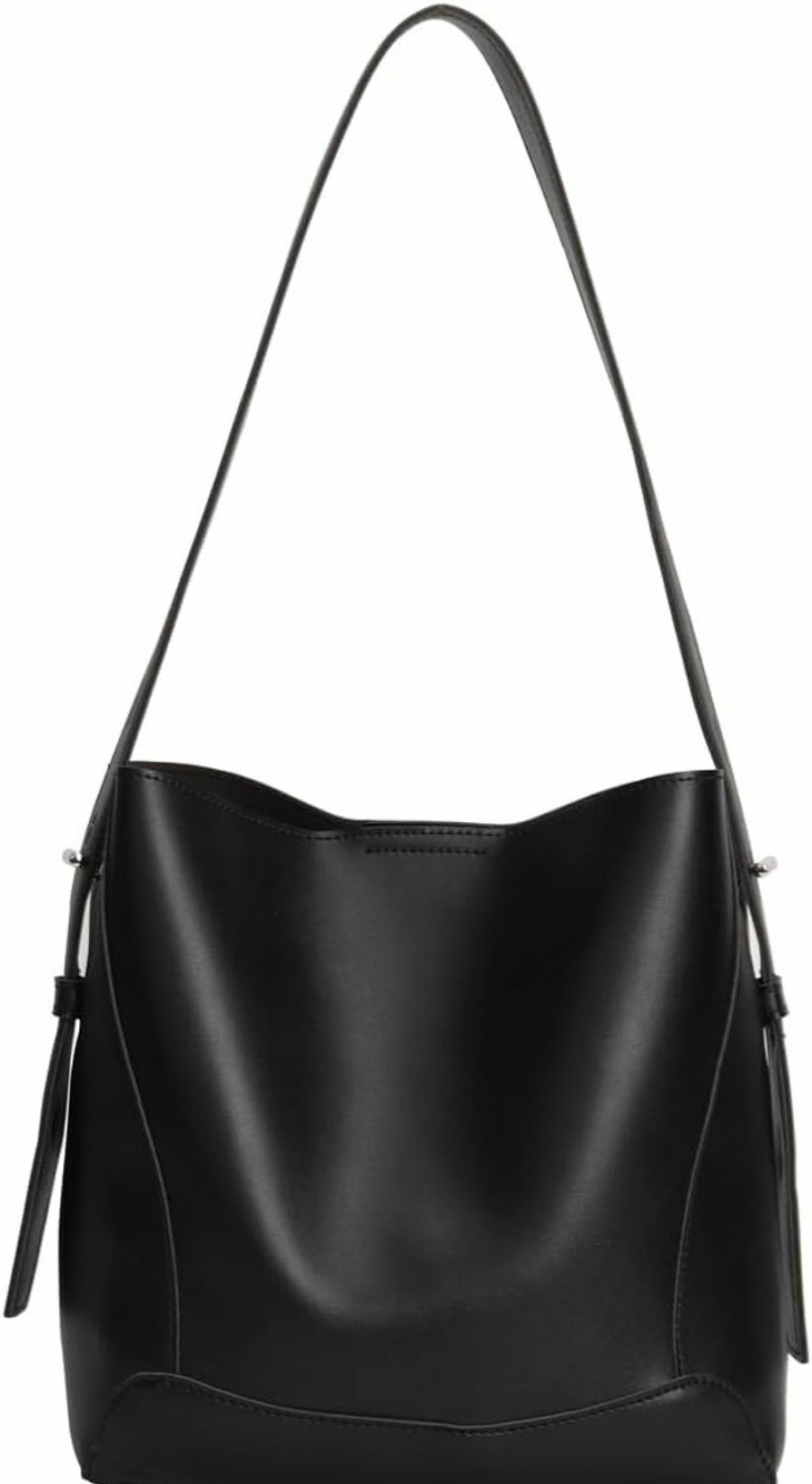 Satchel Handbags | BOAWHNTR Boawhntr Women'S Satchel Handbags Trendy, Top Handle Shoulder Bag, Faux Leather - Black