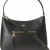 Satchel Handbags | DKNY Dkny Chelsea Hobo, Black/Gold