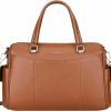 Satchel Handbags | Over Earth Over Earth Genuine Leather Satchel Purse For Women Women'S Top-Handle Shoulder Handbags