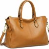 Satchel Handbags | Kattee Kattee Soft Genuine Leather Tote Bags For Women, Shoulder Satchel Purses And Handbags