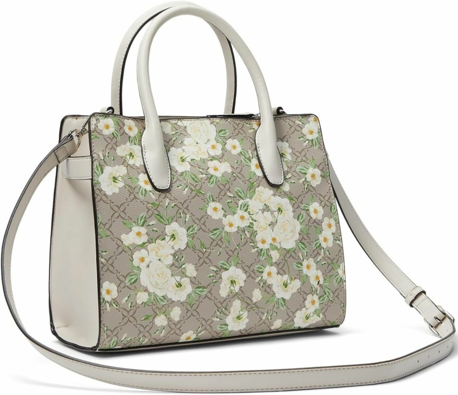 Satchel Handbags | Nine West Nine West Bettina Satchel Peony Logo Floral Processing Processing