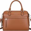 Satchel Handbags | Over Earth Over Earth Genuine Leather Satchel Top-Handle Handbags For Women Ladies Crossbody Bag