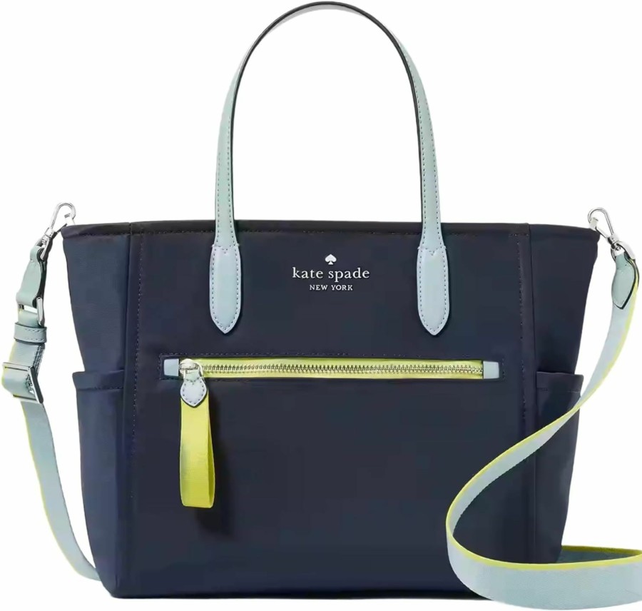 Satchel Handbags | Kate Spade New York Kate Spade New York Chelsea Colorblock Medium Satchel Nylon Handbag