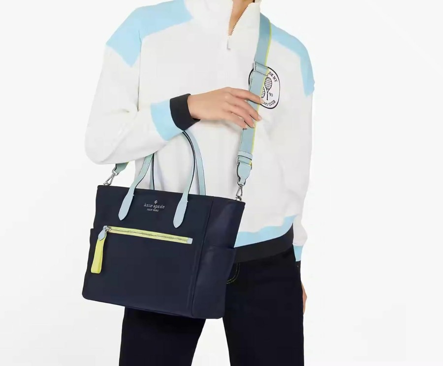 Satchel Handbags | Kate Spade New York Kate Spade New York Chelsea Colorblock Medium Satchel Nylon Handbag