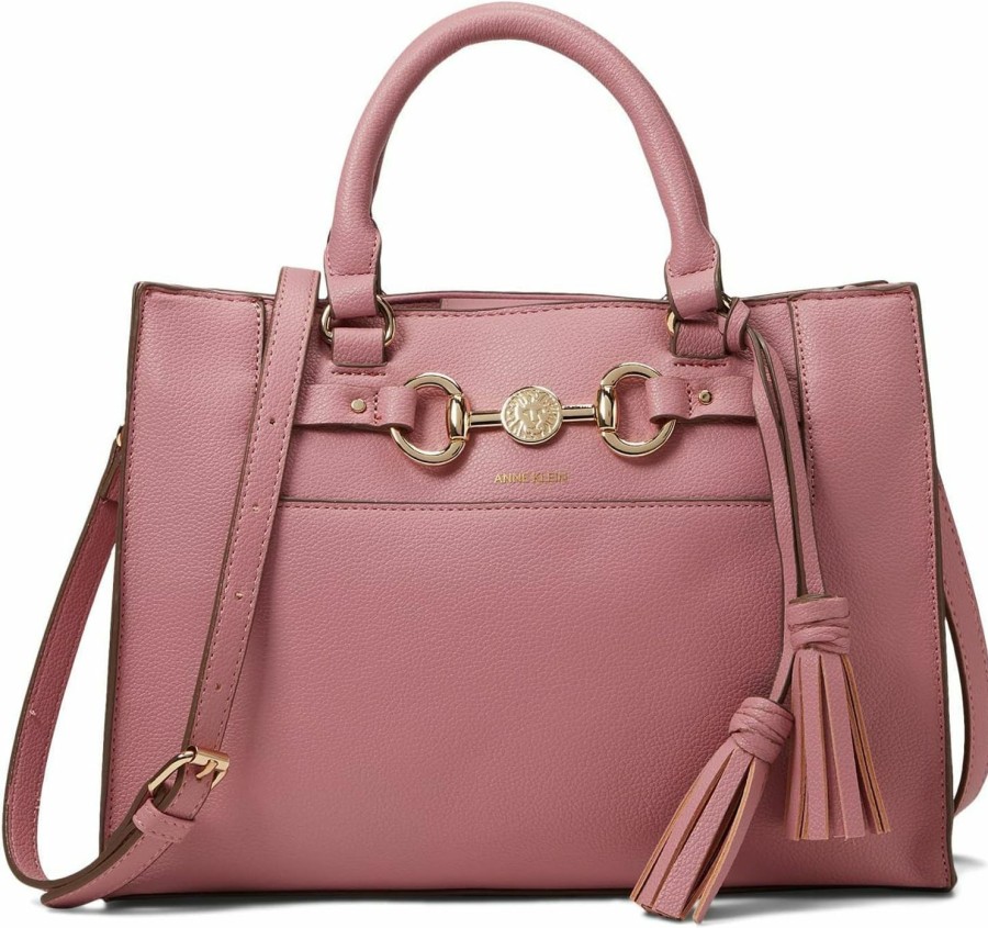 Satchel Handbags | Anne Klein Anne Klein E/W Horsebit Satchel