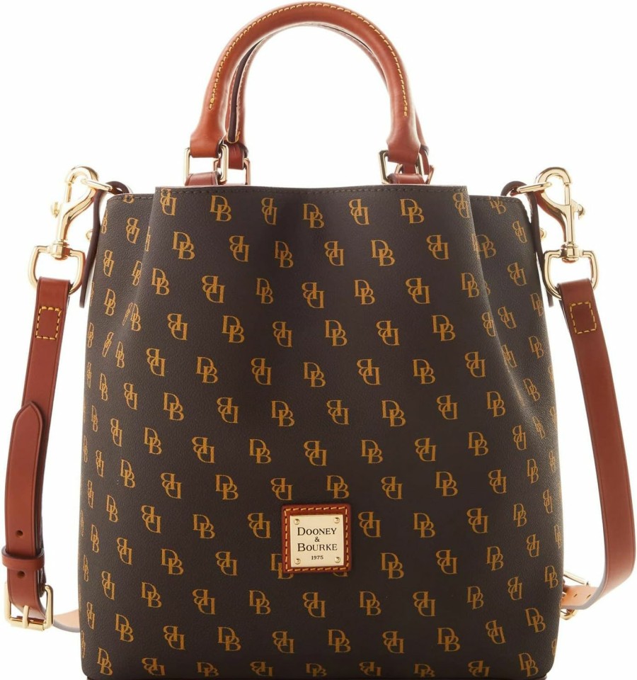 Satchel Handbags | Dooney & Bourke Dooney & Bourke Handbag, Gretta Small Barlow Satchel - Brown Tmoro