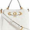 Satchel Handbags | GUESS Guess Izzy Peony Small Girlfriend Satchel, Stone Logo