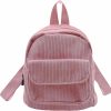 Satchel Handbags | JASASCCEL Jasasccel Mini Corduroy Backpack Purse Casual Daypack For Women Travel Satchel Rucksack Cute Shoulder Bag