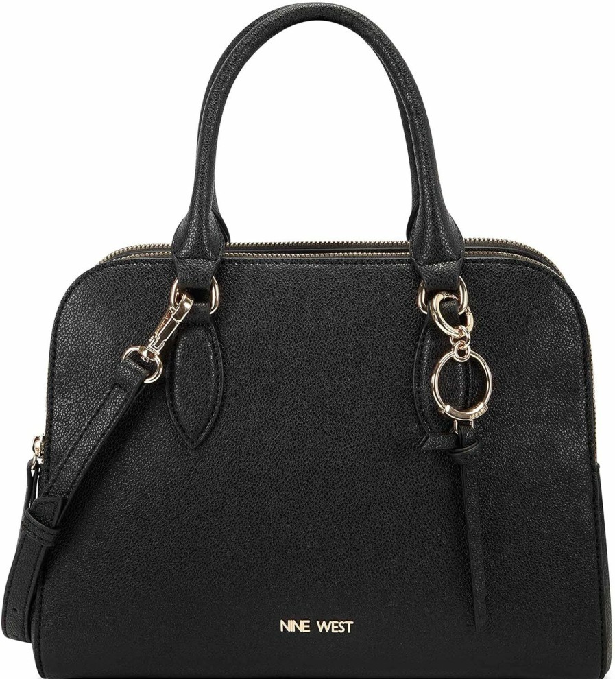 Satchel Handbags | Nine West Nine West Cyra A-List Satchel, Black