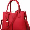 Satchel Handbags | B&E LIFE B&E Life Stylish Women Pu Leather Vertical Utility Top Handle Handbag Satchel Tote Purse Bag