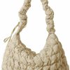 Satchel Handbags | Wallage Quilted Tote Bag Lightweight Puffer Bag Cute Puffy Purses With Zipper Quilted Padding Shoulder Bag