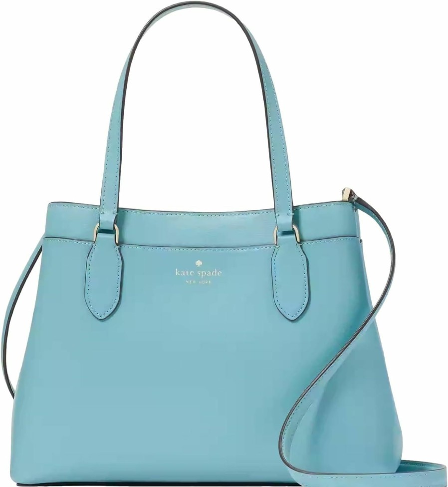 Satchel Handbags | Kate Spade New York Kate Spade New York Women'S Sienna Refined Grain Leather Satchel Bag, Smoky Blue