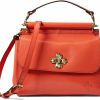 Satchel Handbags | Patricia Nash Patricia Nash Cecile Medium Top-Handle Satchel Coral One Size