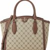 Satchel Handbags | Nine West Nine West Kyelle Jet Set Satchel, Mocha Logomahogany