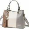 Satchel Handbags | Pomelo Best Handbags For Women With Multiple Internal Pockets In Pretty Color Combination, Women'S Satchel Handbag