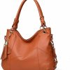 Satchel Handbags | AMOR PROFONDO Women'S Tote Shoulder Bag Handbag Purses Satchel Shoulder Bags Handle Bag Leather Tassel