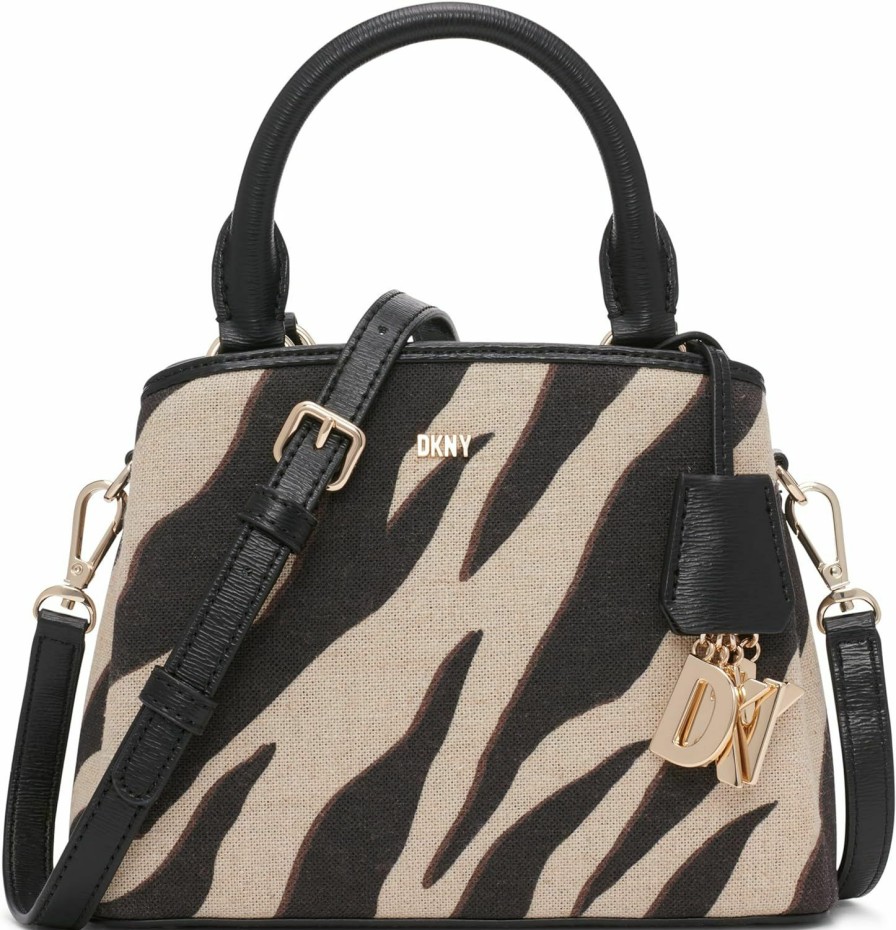 Satchel Handbags | DKNY Dkny Classic Paige Sm Satchel, Zebra/Black