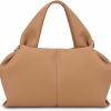 Satchel Handbags | ANKICK Ankick Dumpling Tote Bag For Women Chic Cloud Faux Leather Crossbody Bags Purse Handbag Fashion Satchel Bag Clutch