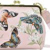 Satchel Handbags | Anuschka Anuschka Women'S Hand Painted Genuine Painted Leather Medium Frame Crossbody