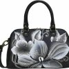 Satchel Handbags | Anna by Anuschka Anna By Anuschka Midnight Floral Black