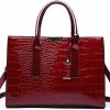 Satchel Handbags | GJGJTER Gjgjter Top-Handle Handbags Purse Women Crocodile Pattern Satchel Pu Leather Shoulder Bag Tote